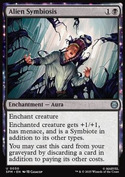 Alien Symbiosis - Magic: The Gathering | Marvel's Spider-Man (Uncommon) [SPM-50]