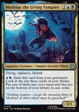 Morbius the Living Vampire - Magic: The Gathering | Marvel's Spider-Man (Uncommon) [SPM-137]