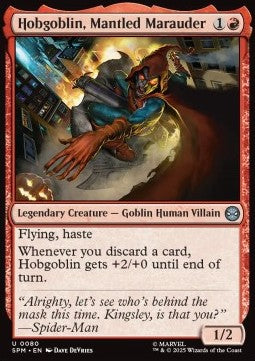 Hobgoblin, Mantled Marauder - Magic: The Gathering | Marvel's Spider-Man (Uncommon) [SPM-80]