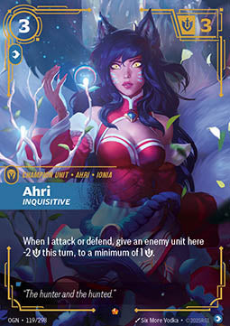 Ahri, Inquisitive (V.1 - Epic)