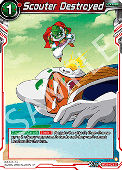Scouter Destroyed