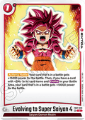 Evolving to Super Saiyan 4 (FB07-023) - Wish for Shenron [Fusion World] (Common) [FB07-023]