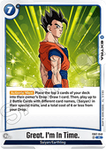 Great. I'm In Time. (FB07-048) - Wish for Shenron [Fusion World] (Rare) [FB07-048]