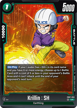 Krillin : SH (FB07-053) - Wish for Shenron [Fusion World] (Uncommon) [FB07-053]