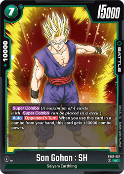 Son Gohan : SH (FB07-057)  (V.1 - Uncommon) - Wish for Shenron [Fusion World] (Uncommon) [FB07-057]