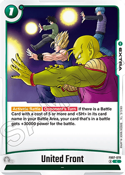 United Front (FB07-070) - Wish for Shenron [Fusion World] (Common) [FB07-070]