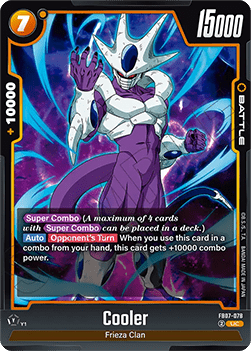 Cooler (FB07-078)  (V.1 - Uncommon) - Wish for Shenron [Fusion World] (Uncommon) [FB07-078]