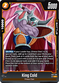 King Cold (FB07-080) - Wish for Shenron [Fusion World] (Rare) [FB07-080]