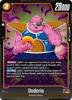 Dodoria (FB07-087) - Wish for Shenron [Fusion World] (Common) [FB07-087]