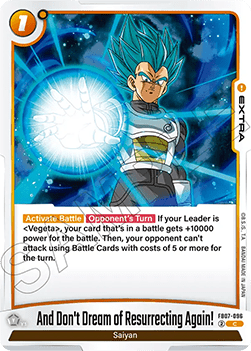 And Don't Dream of Resurrecting Again! (FB07-096) - Wish for Shenron [Fusion World] (Common) [FB07-096]
