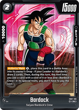 Bardock (FB07-109) - Wish for Shenron [Fusion World] (Rare) [FB07-109]