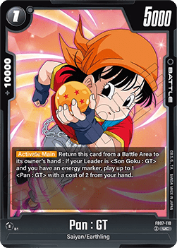 Pan : GT (FB07-110) - Wish for Shenron [Fusion World] (Uncommon) [FB07-110]