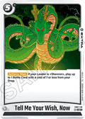 Tell Me Your Wish, Now (FB07-118) - Wish for Shenron [Fusion World] (Common) [FB07-117]