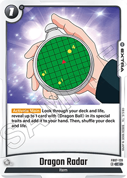 Dragon Radar (FB07-120) - Wish for Shenron [Fusion World] (Common) [FB07-120]