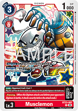 Musclemon (BT23-007) - Hackers' Slumber (Common) [BT-23-007]