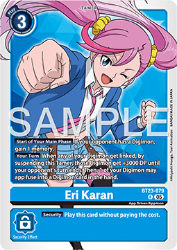 Eri Karan (BT23-079) - Hackers' Slumber (Rare) [BT-23-079]