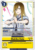 Makiko Date (BT23-082) (V.1) - Hackers' Slumber (Uncommon) [BT-23-082]