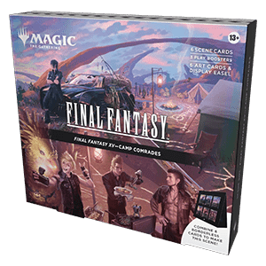 Magic: The Gathering - FINAL FANTASY Holiday Release: "Camp Comrades" Scene Box - Magic: The Gathering - FINAL FANTASY Holiday Release