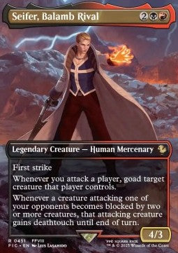 Seifer, Balamb Rival