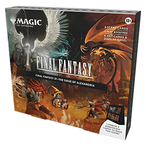Magic: The Gathering - FINAL FANTASY Holiday Release: "The Siege of Alexandria" Scene Box - Magic: The Gathering - FINAL FANTASY Holiday Release