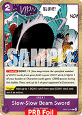 Slow-Slow Beam Sword (OP07-076) (V.2)