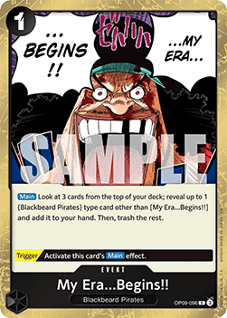 My Era...Begins!! (OP09-096) (V.1) - The Best Vol.2 (Rare) [PRB02-OP09-096]