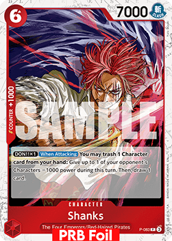 Shanks (P-083) (V.2) - The Best Vol.2 (Promo) [PRB02-P-083]