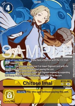 Chitose Imai (BT23-081) (V.3) - Hackers' Slumber (Special) [BT-23-081]