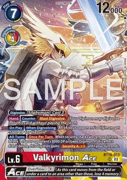Valkyrimon Ace (BT16-013) (V.1) - Promos: Hackers' Slumber (Alternative Art) [BT-23P-BT16-013]