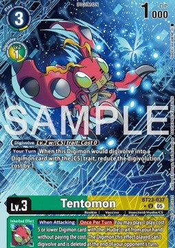 Tentomon (BT23-037) (V.1) - Promos: Hackers' Slumber (Alternative Art) [BT-23P-BT23-37]