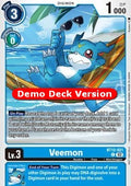 Veemon (BT12-021) - Digimon Demo Decks (Alternative Art) [DD-BT12-021]