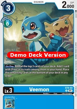 Veemon (ST9-02) - Digimon Demo Decks (Alternative Art) [DD-ST9-02]