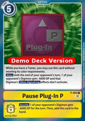 Pause Plug-In P (P-095) - Digimon Demo Decks (Alternative Art) [DD-P-095]