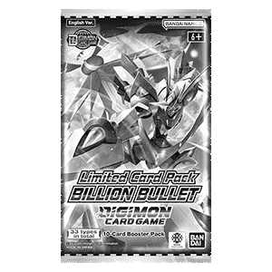 Limited Card Pack Billion Bullet Booster - Premium Bandai Products