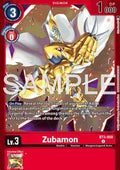 Zubamon (BT3-008) - Premium Bandai Products (Alternative Art) [PB-XX-BT3-008]