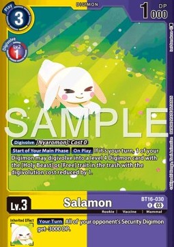 Salamon (BT16-030) - Premium Bandai Products (Alternative Art) [PB-XX-BT16-030]
