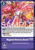 Magenta Memory Boost! (LM-050) - Premium Bandai Products (Promo) [PB-XX-LM-050]