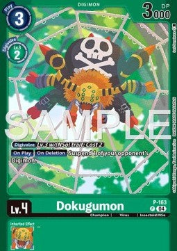 Dokugumon (P-163) - Premium Bandai Products (Alternative Art) [PB-XX-P-163]