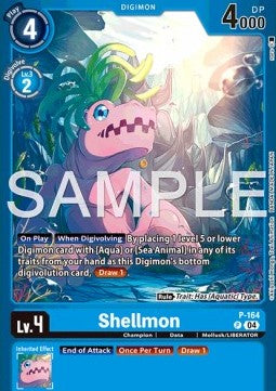 Shellmon (P-164) - Premium Bandai Products (Alternative Art) [PB-XX-P-164]