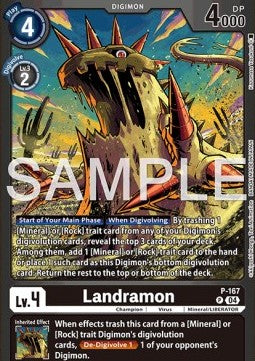 Landramon (P-167) - Premium Bandai Products (Alternative Art) [PB-XX-P-167]