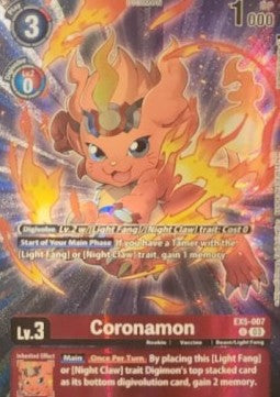 Coronamon (EX5-007) - Unnumbered Promos (Alternative Art) [UP-EX5-007]