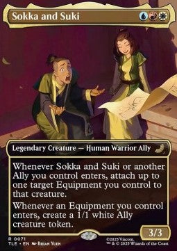 Sokka and Suki - Avatar: The Last Airbender: Eternal (Rare) [TLE-71]