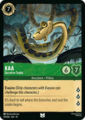 Kaa - Secretive Snake (V.1) - Whispers in the Well (Uncommon) [10WHI-079]