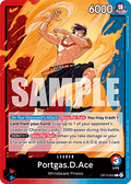 Portgas.D.Ace (OP13-002) (V.1) - Carrying on his Will (Leader) [OP13-002]
