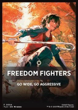 Jumpstart Pack Summary Card: Freedom Fighters - Magic: The Gathering | Avatar: The Last Airbender: Extras (Tip Card) [XTLA-F04]