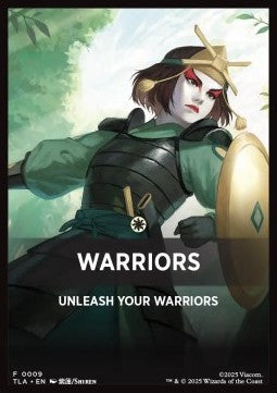 Jumpstart Pack Summary Card: Warriors - Magic: The Gathering | Avatar: The Last Airbender: Extras (Tip Card) [XTLA-F09]