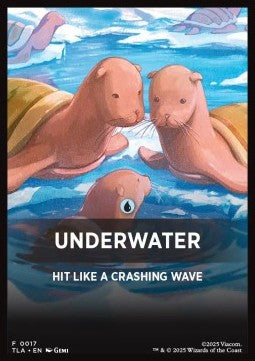 Jumpstart Pack Summary Card: Underwater - Magic: The Gathering | Avatar: The Last Airbender: Extras (Tip Card) [XTLA-F17]
