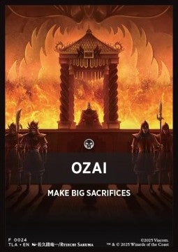 Jumpstart Pack Summary Card: Ozai - Magic: The Gathering | Avatar: The Last Airbender: Extras (Tip Card) [XTLA-F24]
