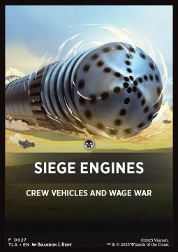 Jumpstart Pack Summary Card: Siege Engines - Magic: The Gathering | Avatar: The Last Airbender: Extras (Tip Card) [XTLA-F27]