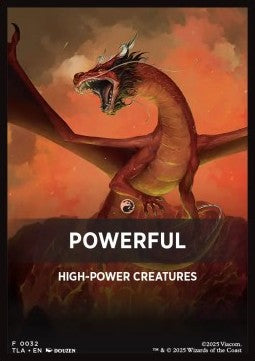 Jumpstart Pack Summary Card: Powerful - Magic: The Gathering | Avatar: The Last Airbender: Extras (Tip Card) [XTLA-F32]